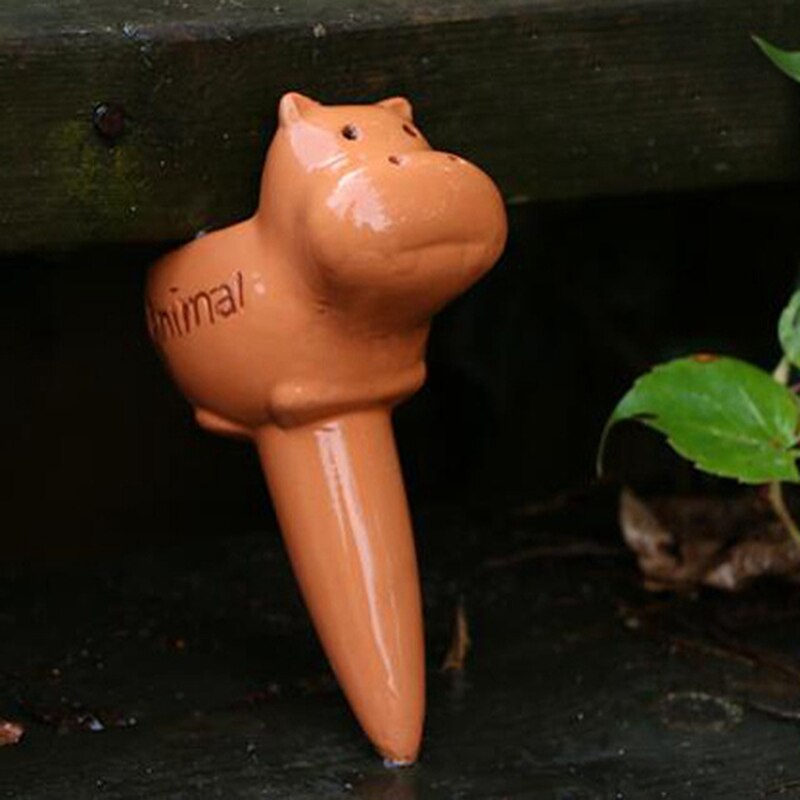 Garden Automatic Watering Tool Self Watering Device Animal Shape Ceramic Plants Water Seepage Devices Drip Irrigation System: S5 Watering Device