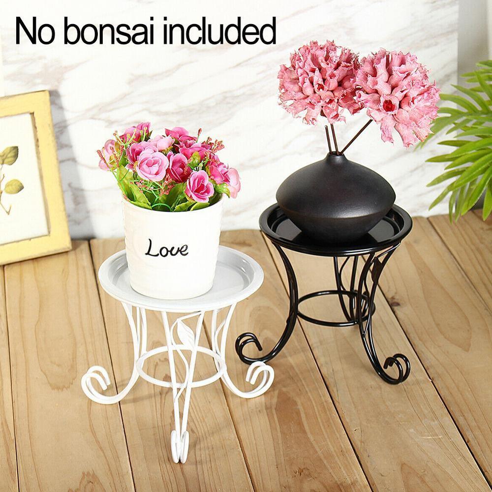 Kleine Mini Metalen Pot Stand Planten Stand Bloem Stand Pot Voor Living Garden Room Indoor Succulent Houder Balkon