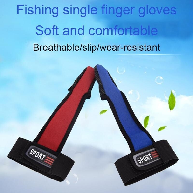 1 pièces unique protège-doigts coulée gant pêche doigt garde Surfcasting gant pêcheurs antidérapant accessoires de pêche antidérapant