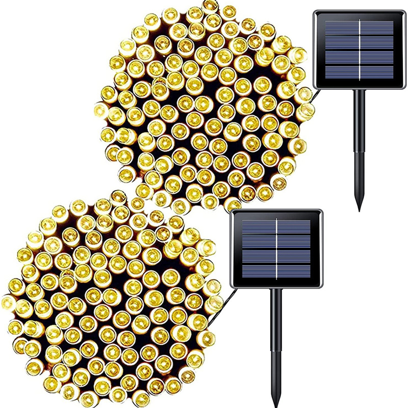 Solar Light Copper Wire Light String Outdoor Fairy Waterproof LED Garden Decoration