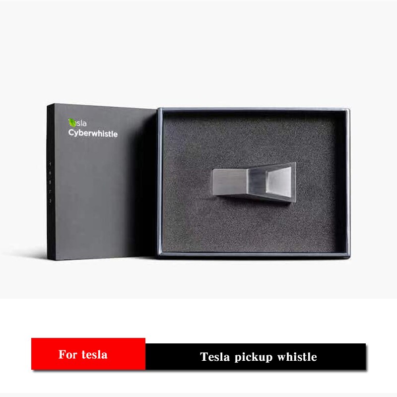 NewTesla – sifflet de style de camion, sifflet réseau, produits métalliques en acier inoxydable, accessoires pour Tesla Model 3 X Y S, 2022: Default Title