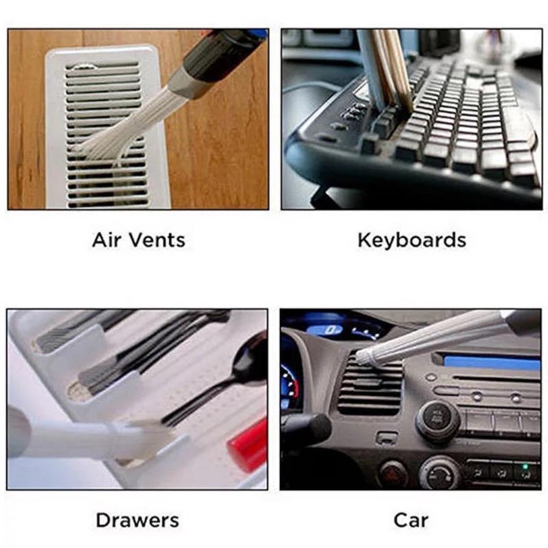 Multifunction Dust Vacuum Cleaner Household Straw Tubes Dust Brush Remover Portable Universal Vacuum Attachment Dirt Clean Tools