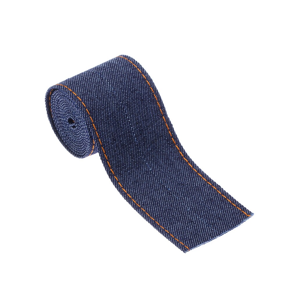 Cinta vaquera Jumper de doble cara de 1 metro, cinta de tela vaquera, gorro de lazo, manualidades, accesorios de clip para el pelo, decoraciones de costura