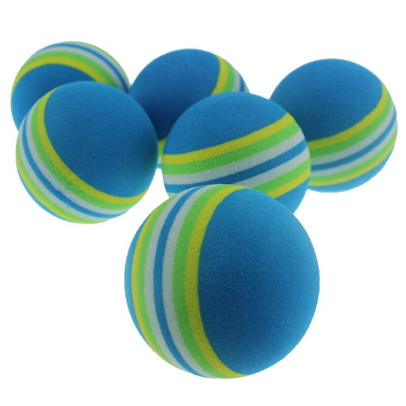 Nueva esponja de Golf suave pelotas de arco iris Golf Swing entrenamiento esponja de espuma pelotas de Golf/esponja X5I6