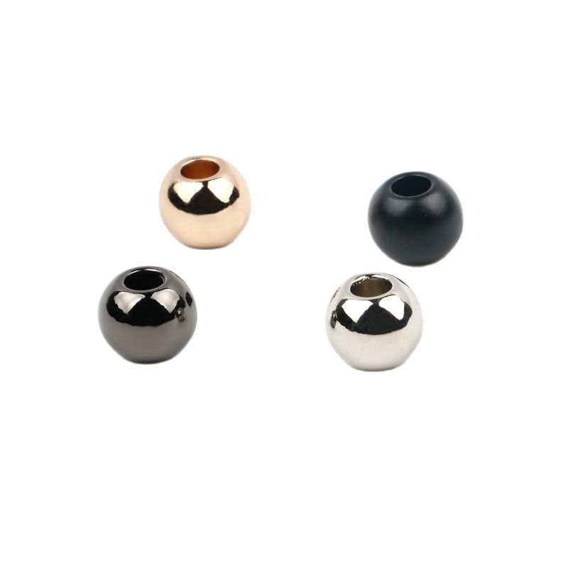 10mm Sphere Pearl Ball Cord Stoppers Rope Ends Buckle Lid Lock Toggle End Clip Clothes Bag Sportswear Shoelace Rope Accessories