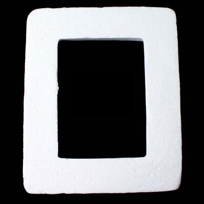 Polystyrol Styropor weiß Schaum foto rahmen Kinder DIY handgemachten materialien dekoration liefert 23*28cm