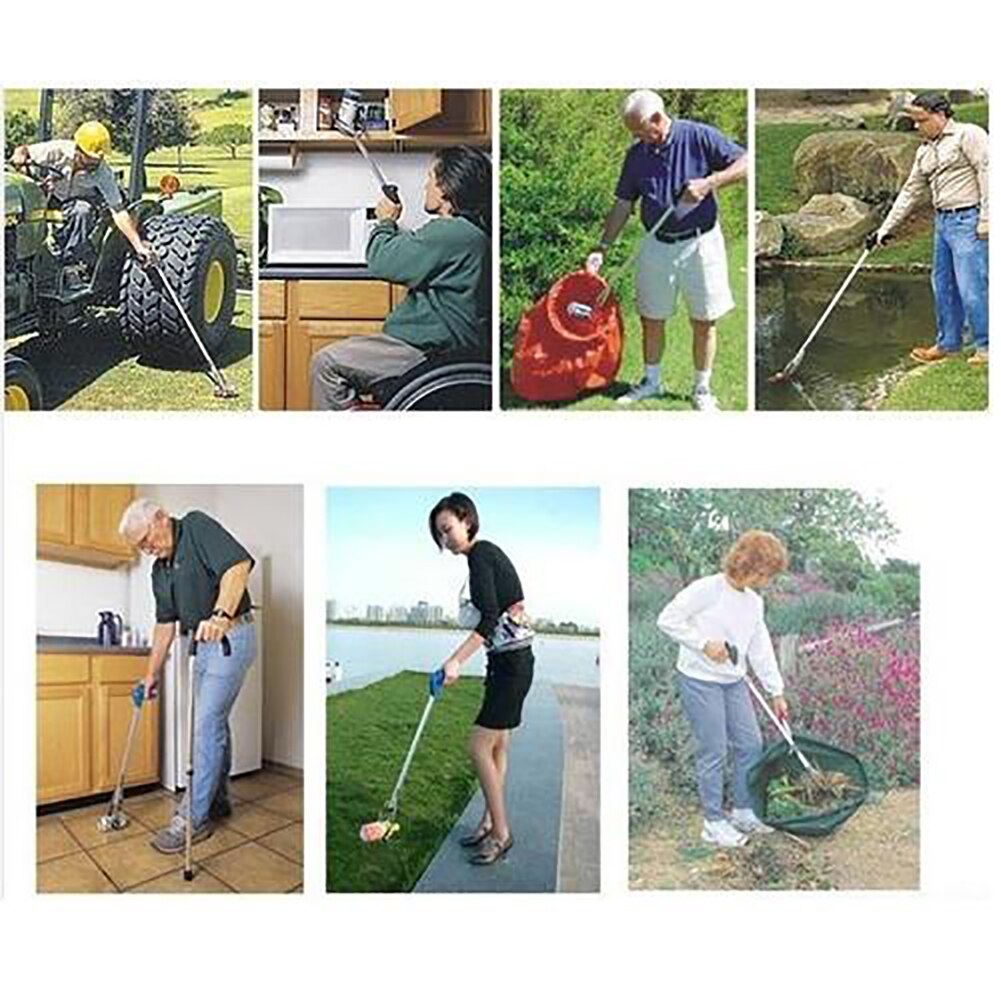 Gospodarstwa domowego śmieci zbieracz przenośne składane długie zaciski robić śmieci chwycić narzędzie robić podnoszenia małych elementów robić domu ogród odpadów ulec poprawie chwytak