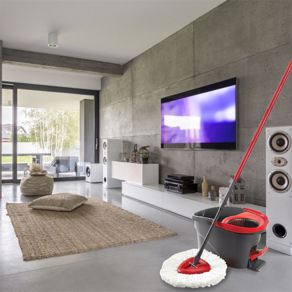 3pcs Replacement Microfibre Spin Mop Clean Refill Head for Vileda O-Cedar EasyWring Household Cleaning Tools Mop Accessories