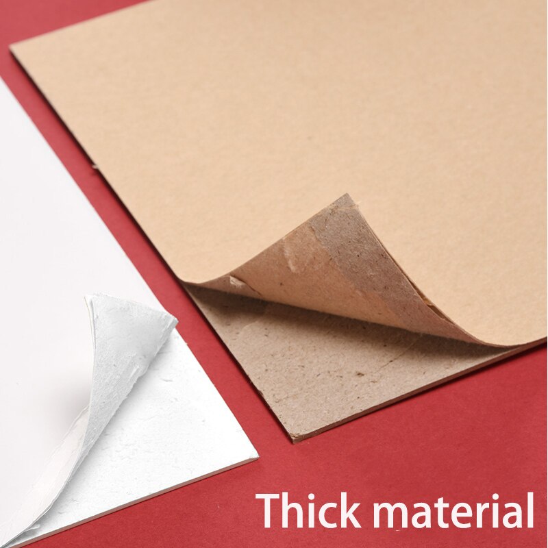 Papier Kraft brun de A4 A3 70g/300g, carton épais artisanal pour fabrication de cartes à faire soi-même