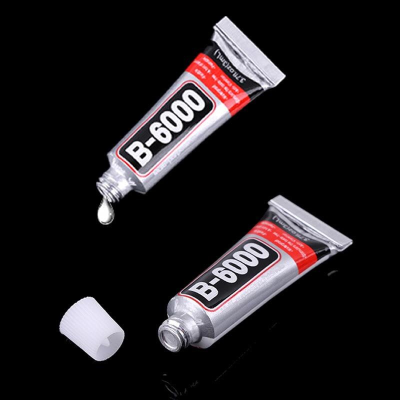 B6000 colle téléphone portable écran tactile Superglu B-6000, 3ML, Point de réparation, diamant, bijoux, bricolage