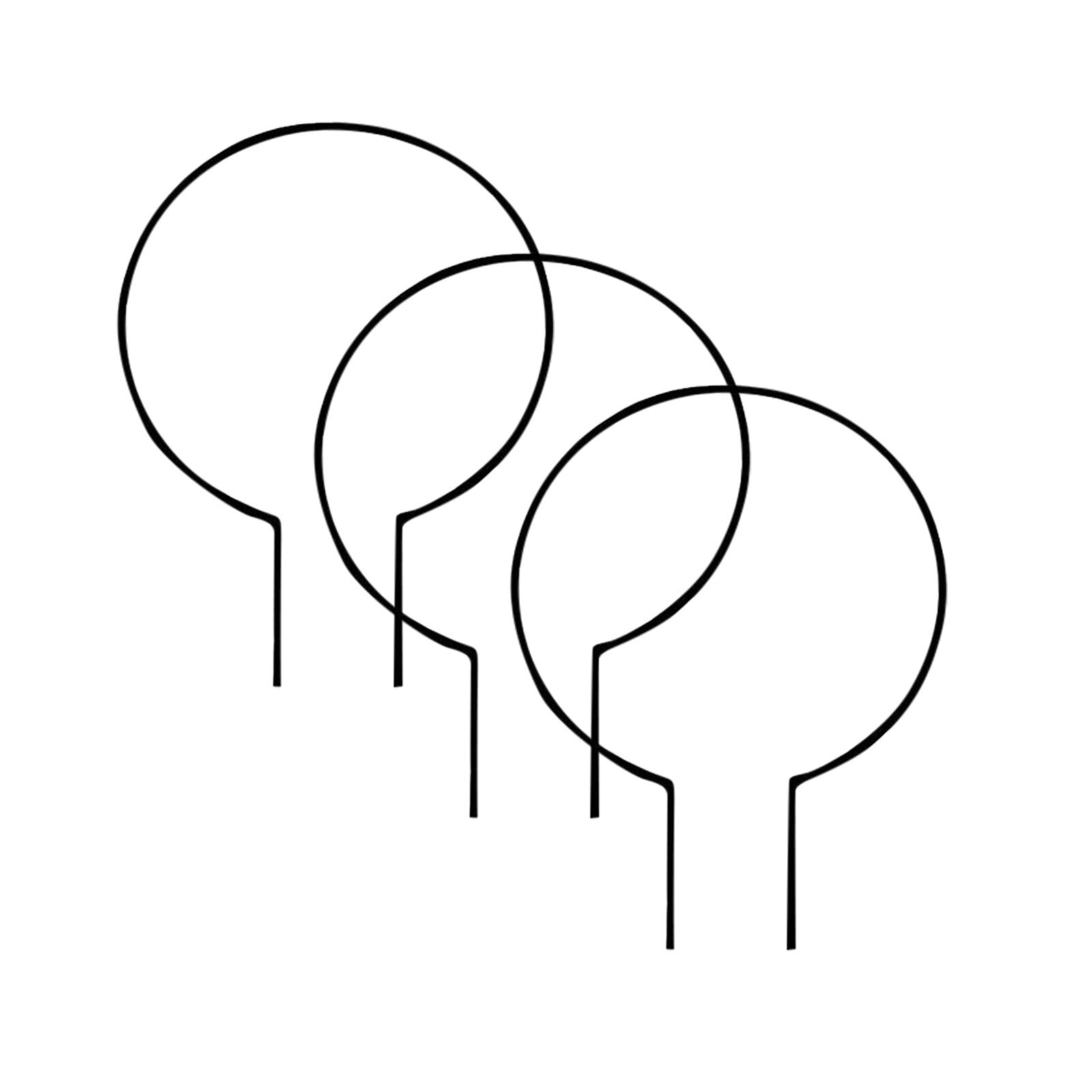 T# Metal Plant Frame Round Garden Frame For Climbing Plants Vine Vegetable Support Frame Anti-rust Garden Decoration: F