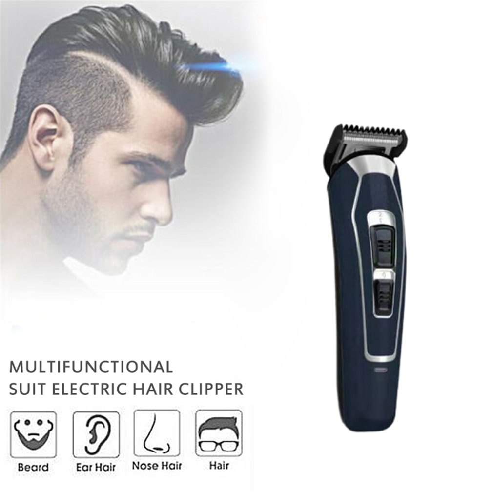 Elektrische tondeuse, oplaadbare, geluidsarme tondeuse, tondeuse, baardscheerapparaat, trimapparaat voor mannen, kapper