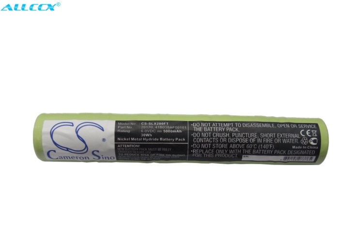 Cameron sino 5000 mah batteri til maglite 40070149, 9032,  arxx 075,  arxx 235, ma5, ml500, n38 af 001a, rx1019, s522