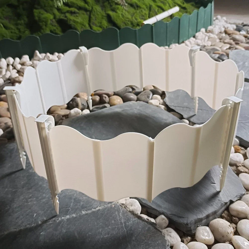 Chemin de clôture de bordure de pelouse d'herbe de jardin pour separer les lits de pelouse et de fleurs fournitures de jardin bordure de paysage pour jardin de cour