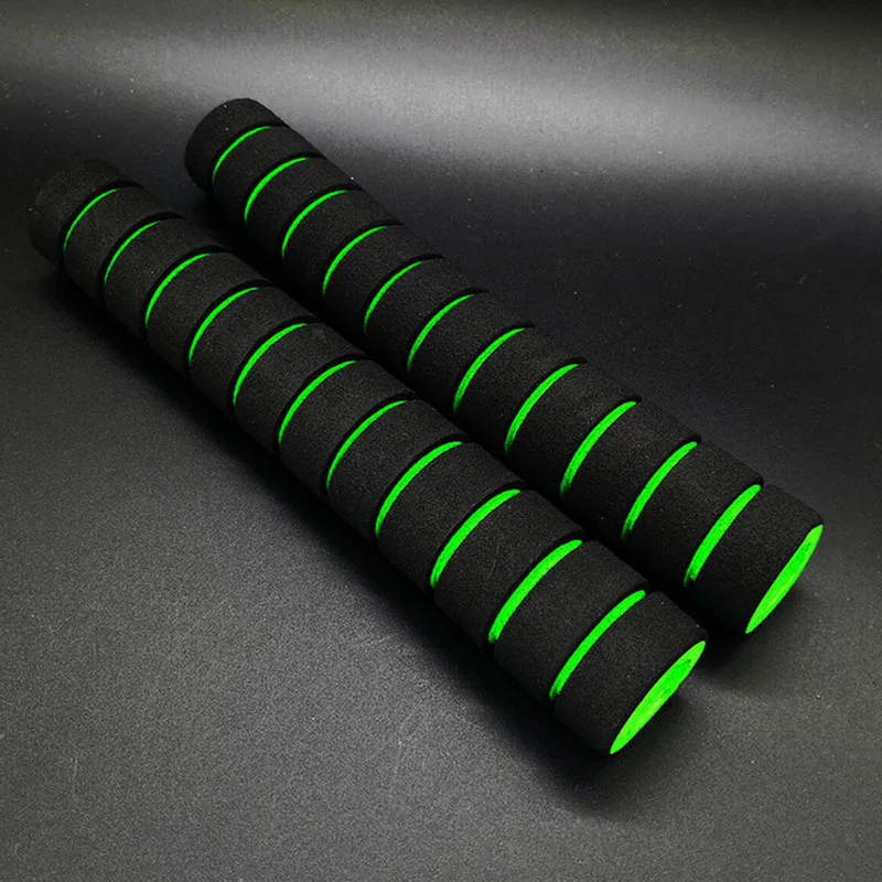 1 par 22cm långa halkfria träningsredskap för hemmabruk horisontella stänger grepp svampskum handtag gym fitness pull-up bar tillbehör