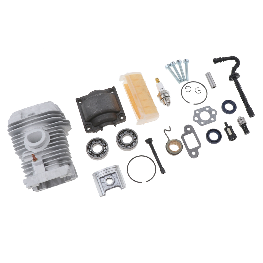 Mtanlo Kit De Cilindro De 1.673 In, Para Stihl 023 025 MS230 MS250 Para Motosierra Consulte El Numero De Pieza Para 1123 020 1209 11230201209