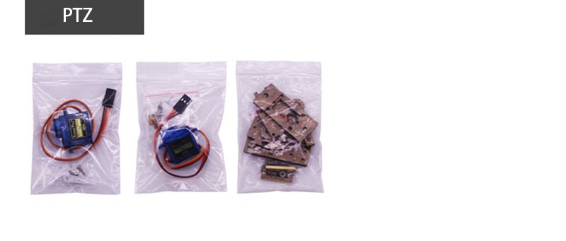 Intelligent Car Robot Camera PTZ Two DOF Rudder WiFi Free Drive Openwrt for Raspberry pi 3B+/3B/2B: Bundle 2