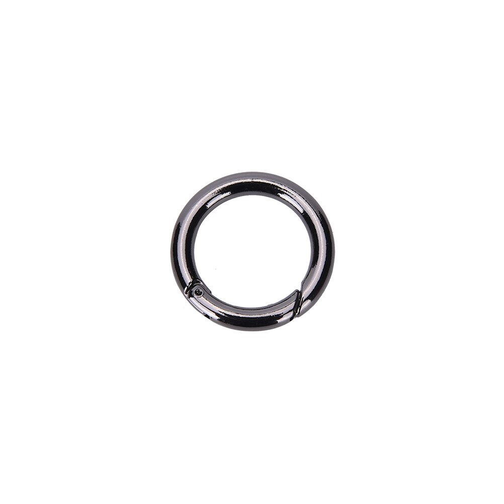 1 stk rund karabinkrok snap clip trigger fjær nøkkelring bucklespring o ring bag hook o ring for bags diy bag accessories: 3