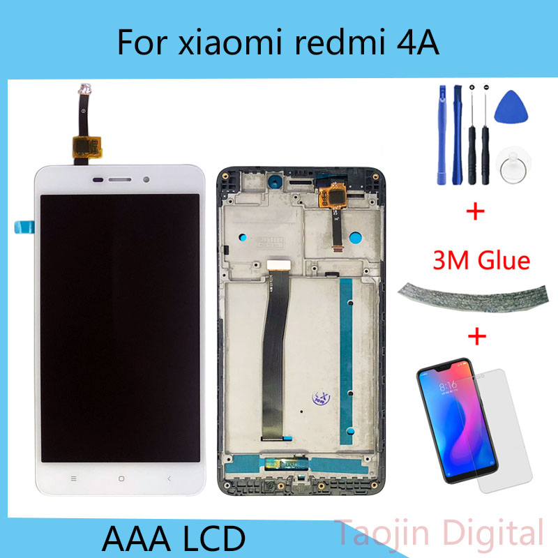 Voor XIAOMI Redmi 4A Lcd Touch Screen Digitizer Vervanging Voor XIAOMI Redmi 4A Display Met Frame