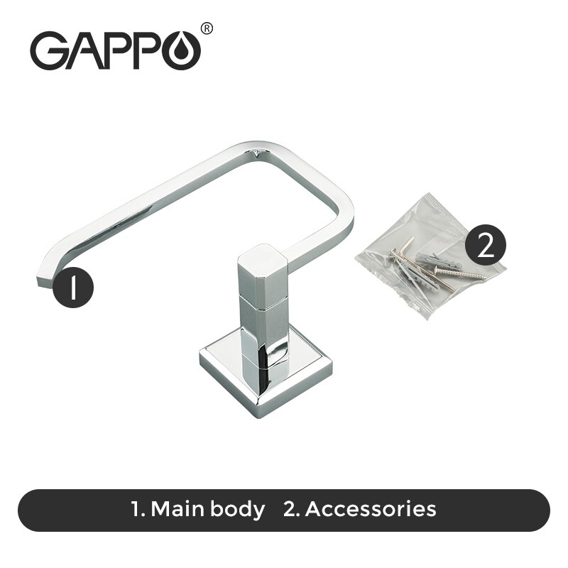 Gappo Toiletpapier Stand Houder Toiletpapier Handdoek Rvs Wc Badkamer Accessoires Toilet Paper Roll Paper Case: Default Title