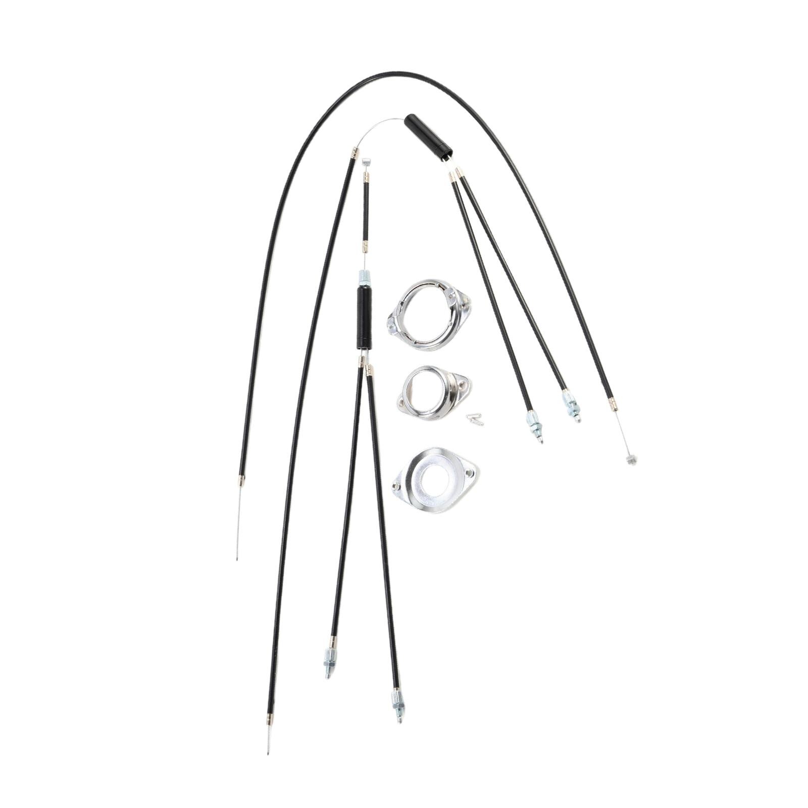 Bmx gyro bromskablar fram bak med rotor full detangler set