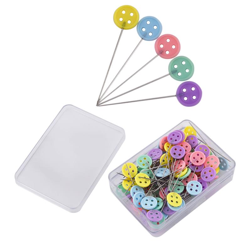100 Pcs Sewing Needle Marker Patchwork Pins Positioning Dressmaking Needle Embroidery DIY Handmade Make Garment Accessories: 06