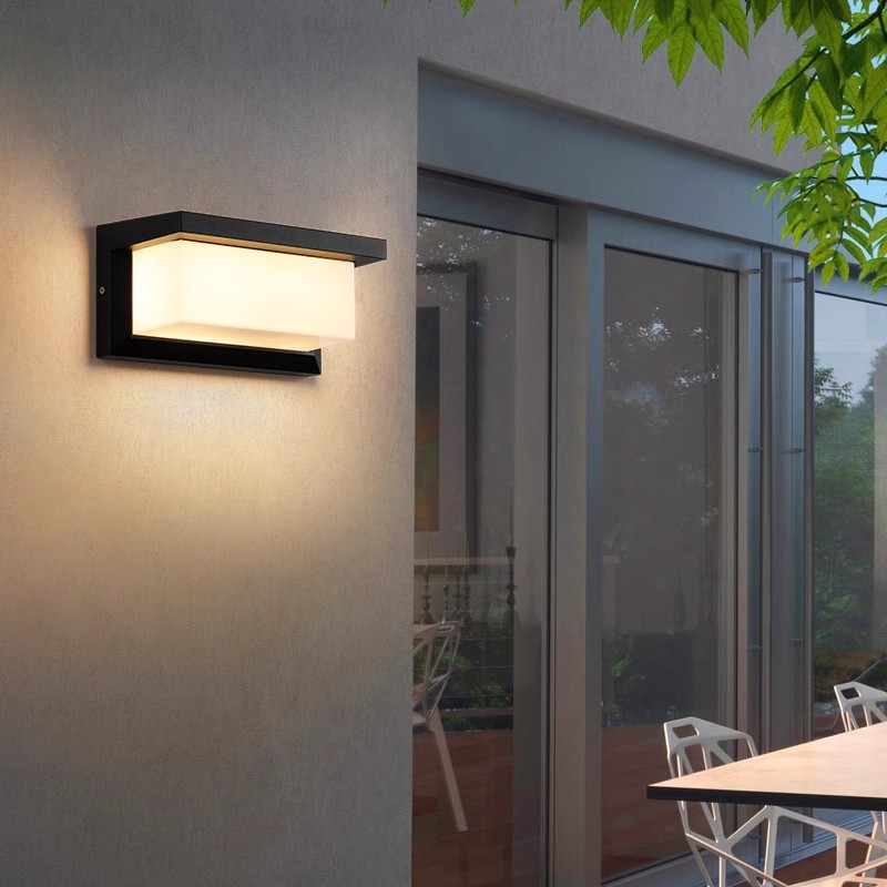 Led buitenwandlamp Waterdicht IP65 Bewegingssensor Led buitenverlichting Veranda Verlichting Balkon Tuinverlichting Buitenwandlamp