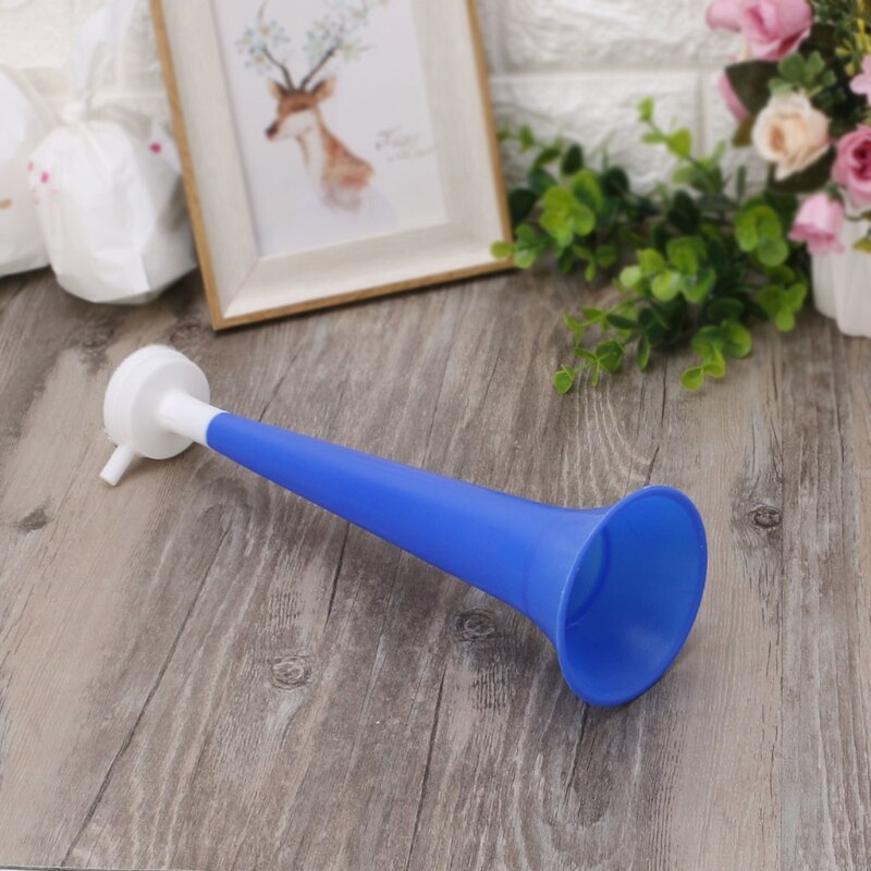 Bocina de plástico para animar a los fanáticos de los juegos de fútbol, accesorios de animadoras, Trompeta de chico vuvuvuzela