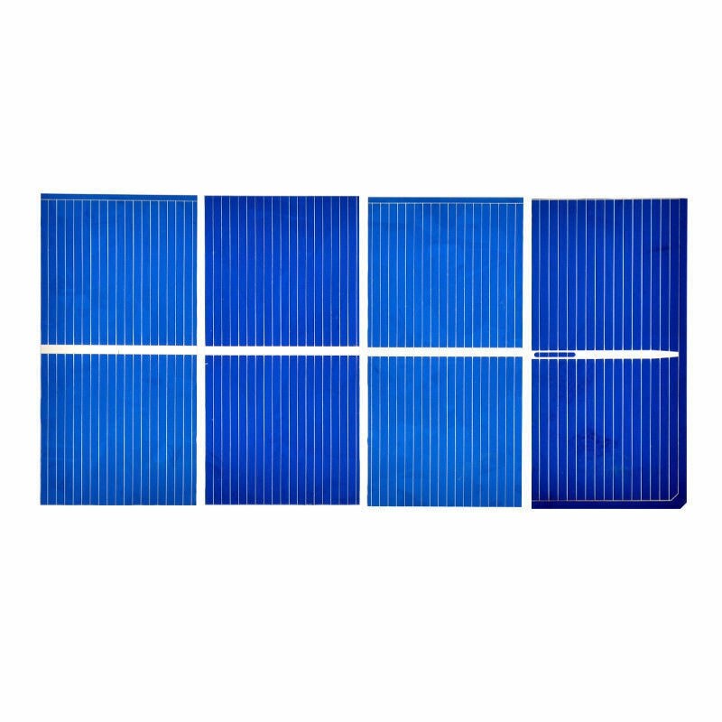 100Pcs Solar Panel Sun Cell Sun Power Solar Cell Diy Solar Battery Charger 52X26Mm
