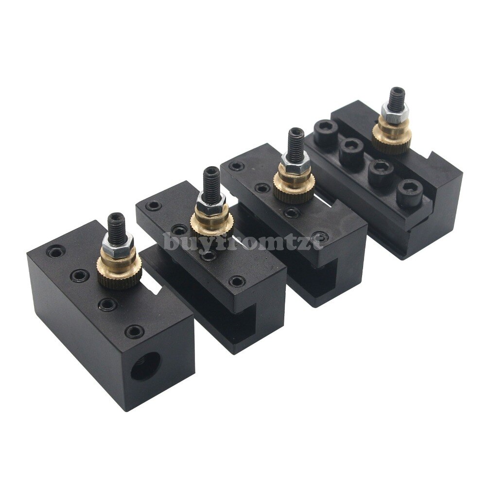 Maxgeek Mini Quick Change Multifix Tool Post Houder Kit Voor 7X10 12 14 Motor Draaibank