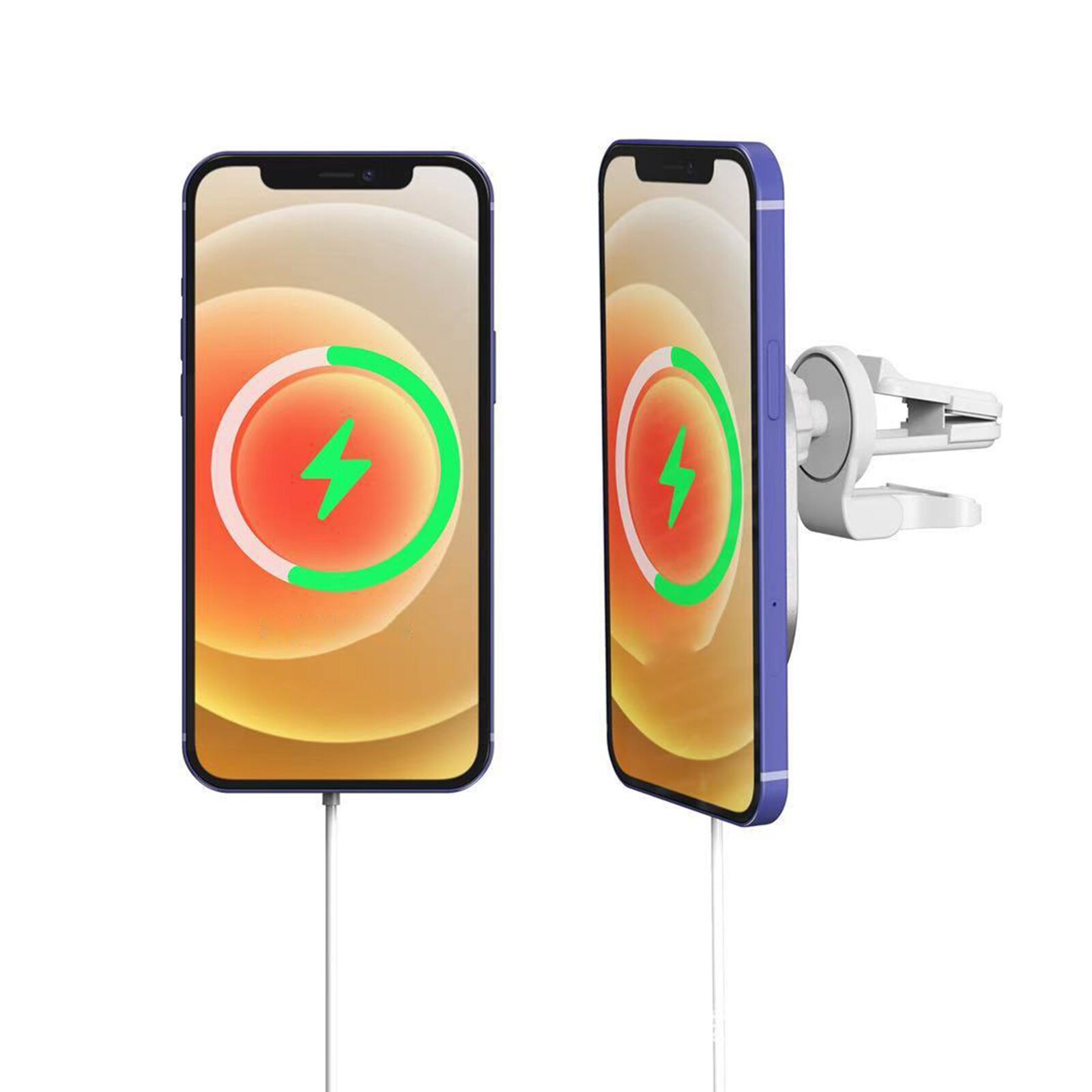 15w draadloze autoladers voor mobiele telefoons, autohouder, autolader voor iphone 12 max, snellader, draadloze oplader