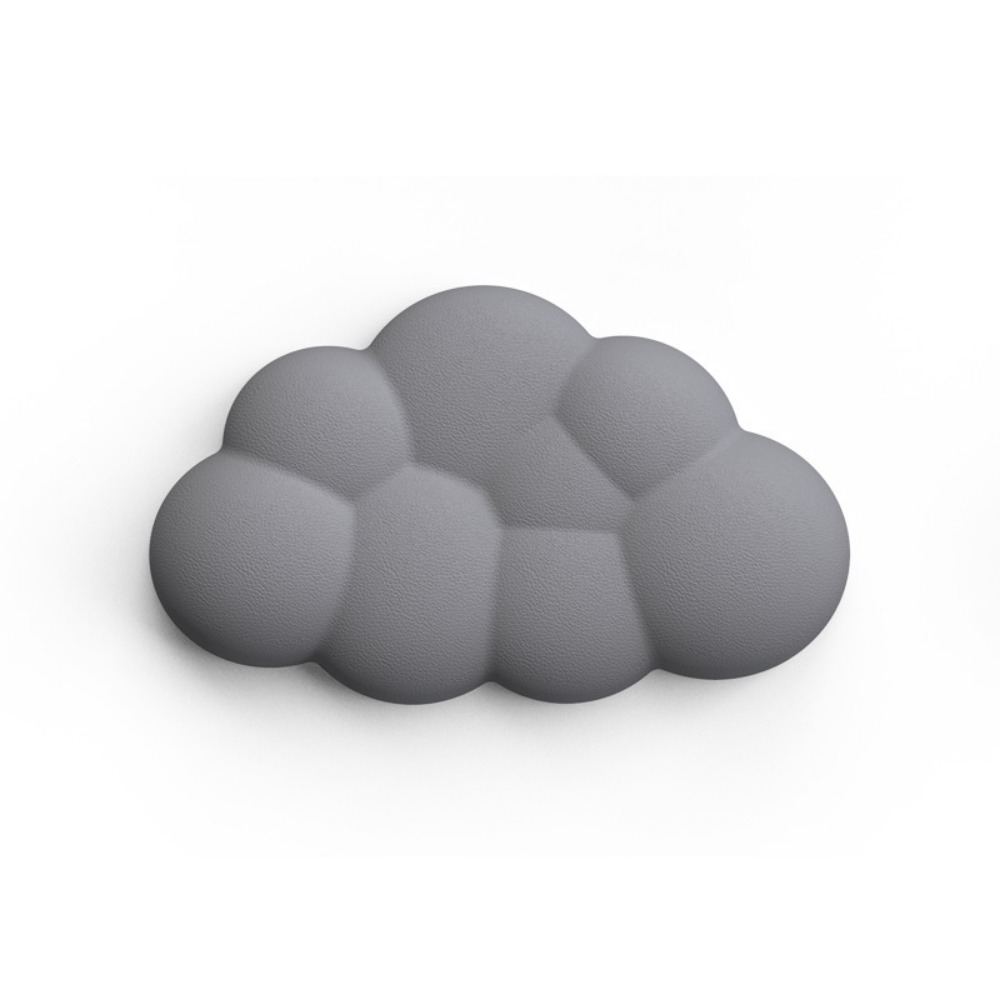 Ergonomische Cloud-Maus- und Tastatur-Handballenauflage – rutschfester Memory-Schaum für Gaming/Büro, weiches PU und leicht zu reinigen: green