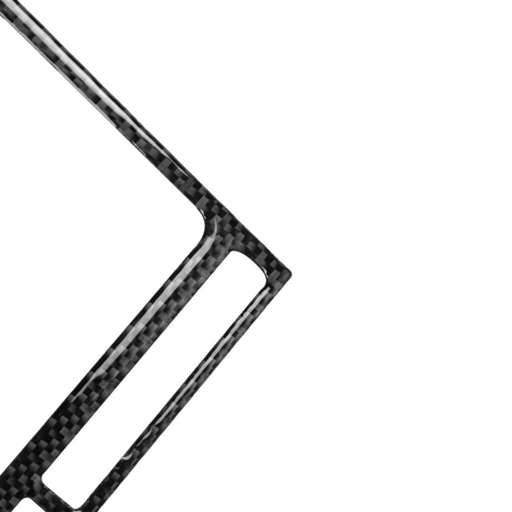 Trims GPS Panel Sticker Accessory Parts Replacement For Nissan GT-R R35 08-16 Left Carbon Fiber Navigation Black