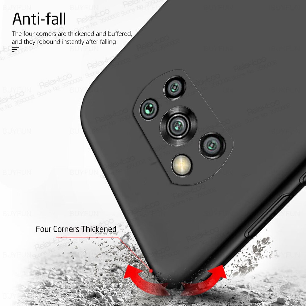 Dla przypadku Xiaomi Poco X3 NFC kolorowy płynny futerał silikonowy na Xomi Pocox3 Poko Poxo Pocophone X 3 3X odporny na wstrząsy telefon pokrywa Coque