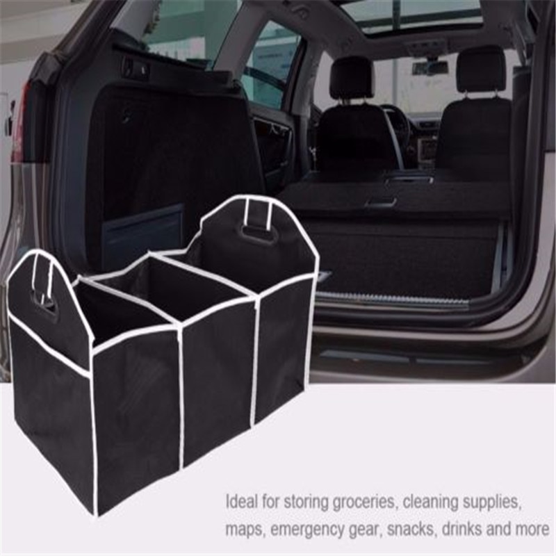 Folding Inklapbare Kofferbak Cargo Seat Organizer Auto Diverse Tidy Bag Opslag Draagbare Auto Accessoires Interieur Ornament