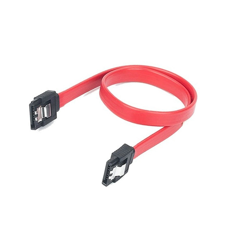 Seriel ata sata 3 dataoverførsel lige kabler 7 pin sata kabel linje til hdd harddisk ssd
