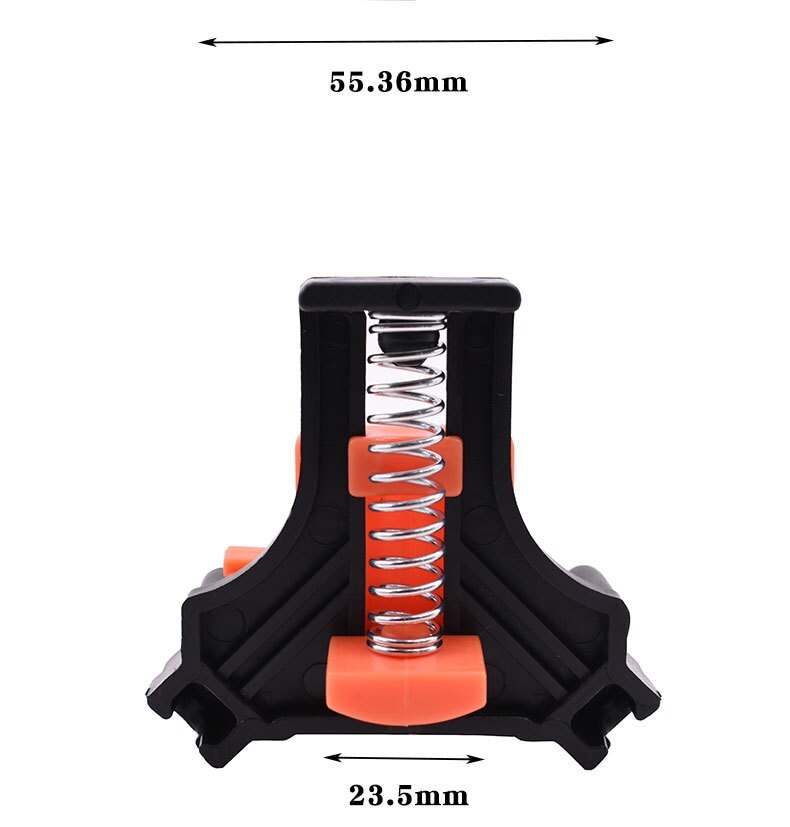 90 Degree Right Angle Clip Photo Frame Clip Pipe Fixing Bracket Pipe Fixing Clip 90 Degree Carpentry Right Angle Fixing Clip