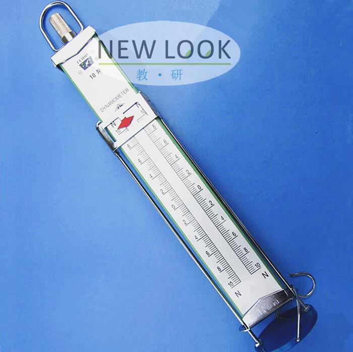 Physics teaching instrument 10N Combined pressure and pressure meter bothway dynamometry