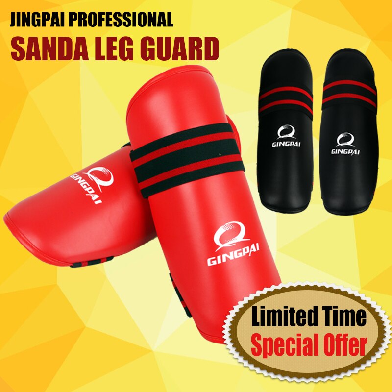 Mma shin guard shank protector kickboxing gribende shin pads sport gear benbeskyttere børn voksen træning boksning muay thai sanda