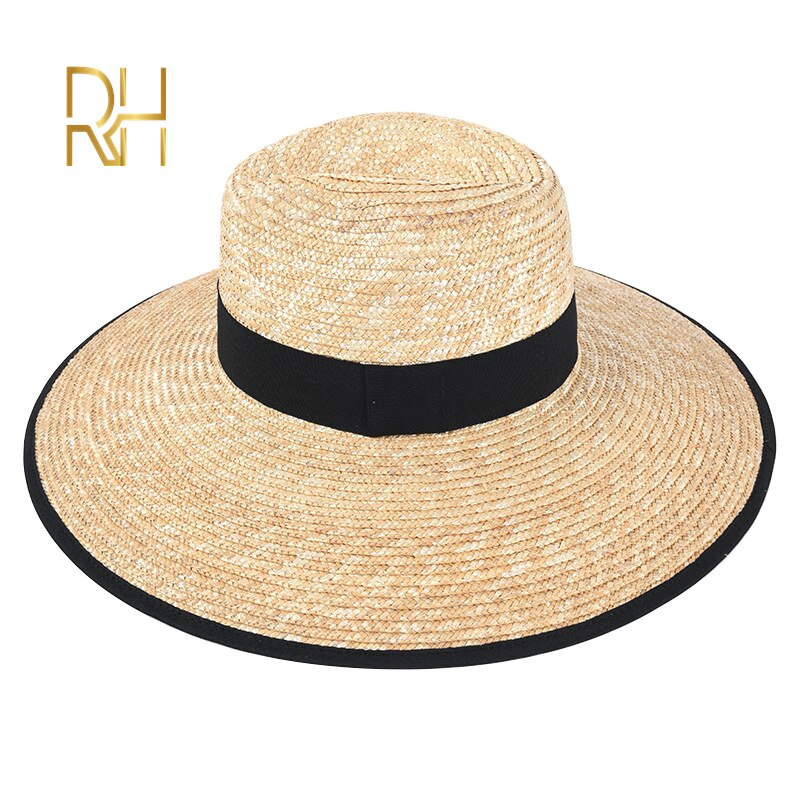Cappello Da Cowboy In Paglia Uomo – Falda Larga E Tesa Alta Per Spiaggia E Outdoor – Colore Caffè - 3