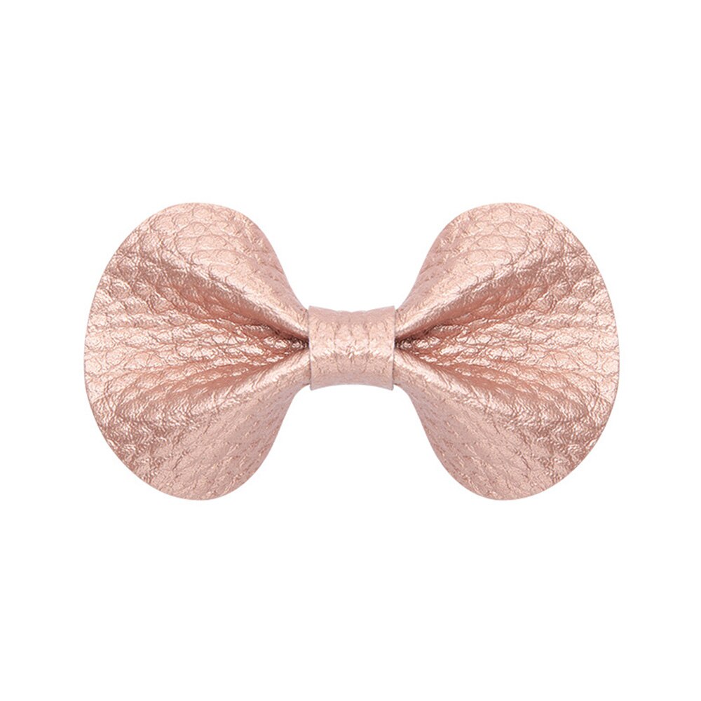 Pinces à cheveux mignonnes pour bébé, épingles à cheveux en forme de nœud papillon, accessoires pour cheveux: Champagne-b