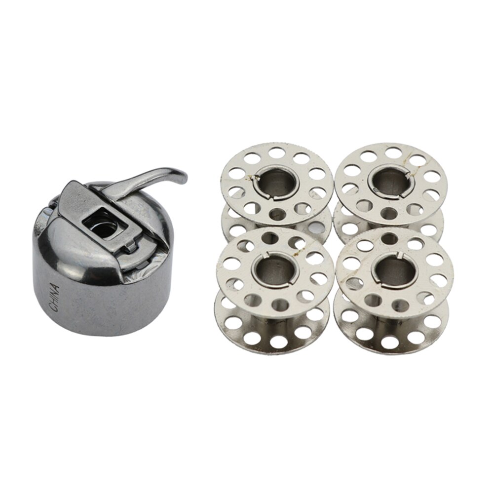 Bobinas para máquina de coser bobinas para máquina de coser de acero inoxidable, accesorios para máquinas de coser