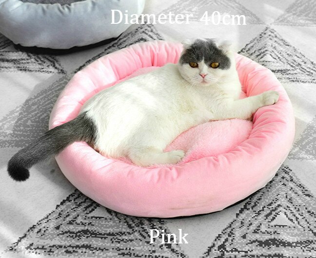 Macramé kattenschommelbed kooi hangend kattenbed huis kwast katten speelgoed handgeweven hangmand wandtapijt katoenen touw huisdier kat hangmat: Kattenmat 2