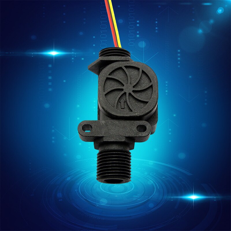 Sai Shenger water heater water flow sensor swipe card control water machine flow sensor all-in-one card flowmeter