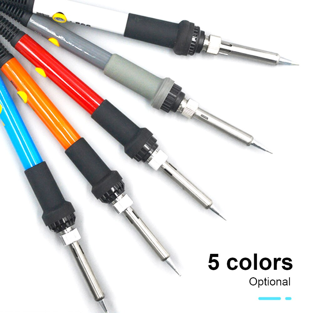 Internal Heat Temperature Adjustable Electric Soldering Iron 60W Welding Solder Rework Repair Tools Evenly Heated Fast Heating