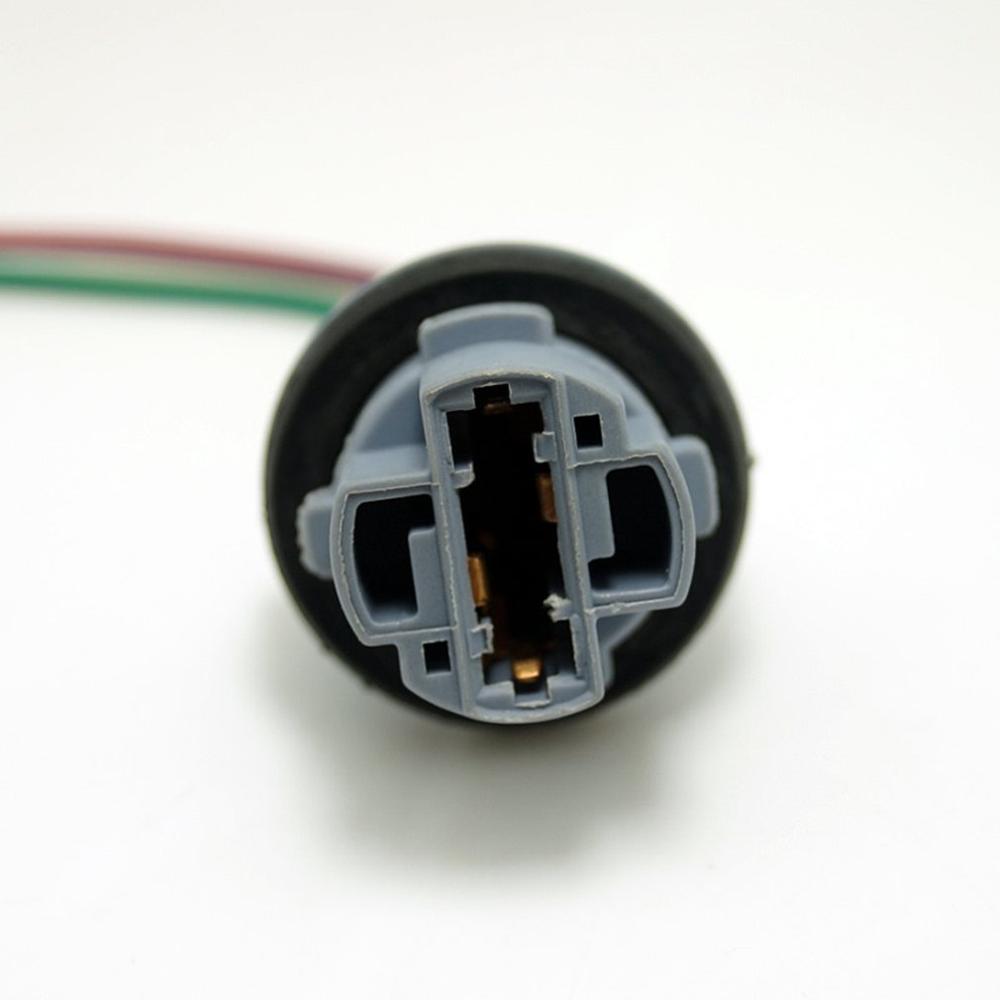 7440 / W3X16D / W21W / T20 samochodowe małe doprowadziło światło złącze robić żarówki twardy adapter złącze wtykowe lampa samochodowa uchwyt adaptery