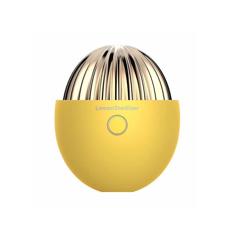 Snoep Kleur 2 Versnellingen Sterilisatie Deodorizer Steriliseren Ozon Koelkast Luchtreiniger Ontgeuringseffect Voor Thuis Garderobe Kast: Yellow