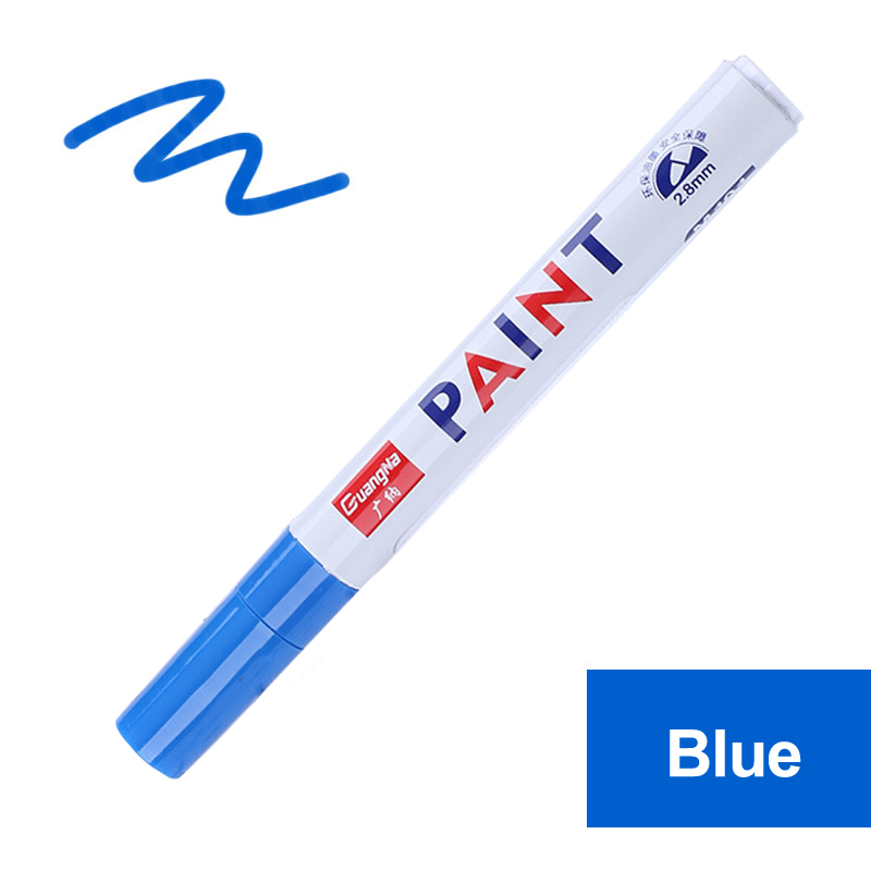 1pcs GuangNa Paint Pen M101 Oil Mark Pen Children's DIY Art Black Card Album Painting Graffiti Pen 2.8mm: Red