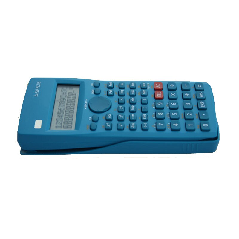 FX-220PLUS Junior High School Leerlingen Examen Wetenschap Math Calculator Functie Computer Twee-Line Display