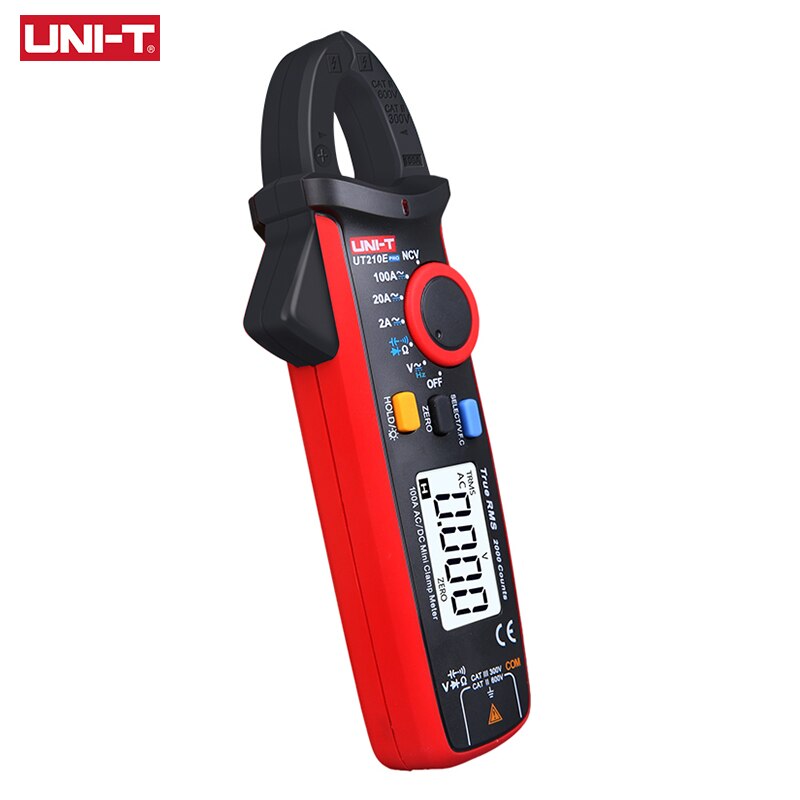 UNI-T Uni T UT210E Pro Digitale Ac Dc Stroomtang Meter True Rms Tang Ampèremeter Multimeter Weerstand Frequentie Tester